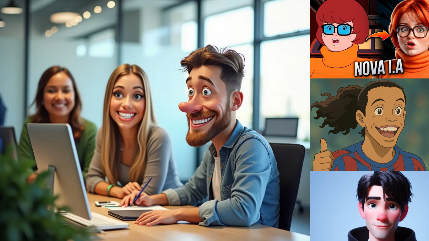 Sites de ia que transforma foto em desenho