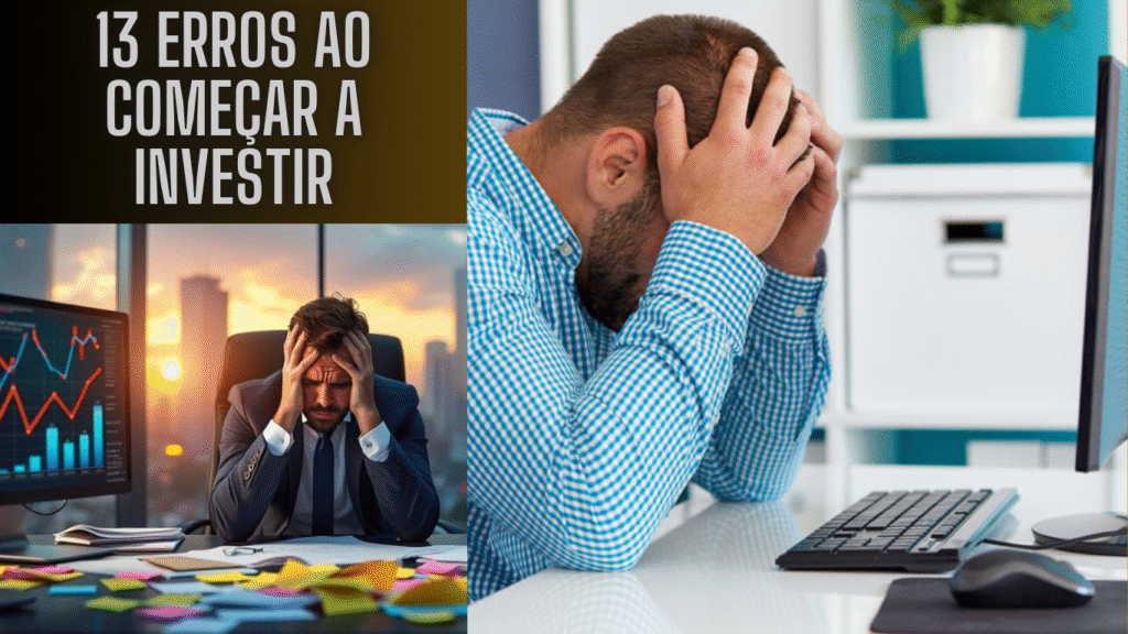 13 Erros ao Começar a Investir que Você Precisa Evitar