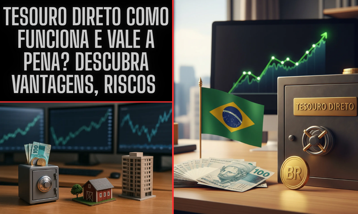 Tesouro Direto Como Funciona e Vale a Pena? Descubra Vantagens, Riscos e Como Começar a Investir Hoje