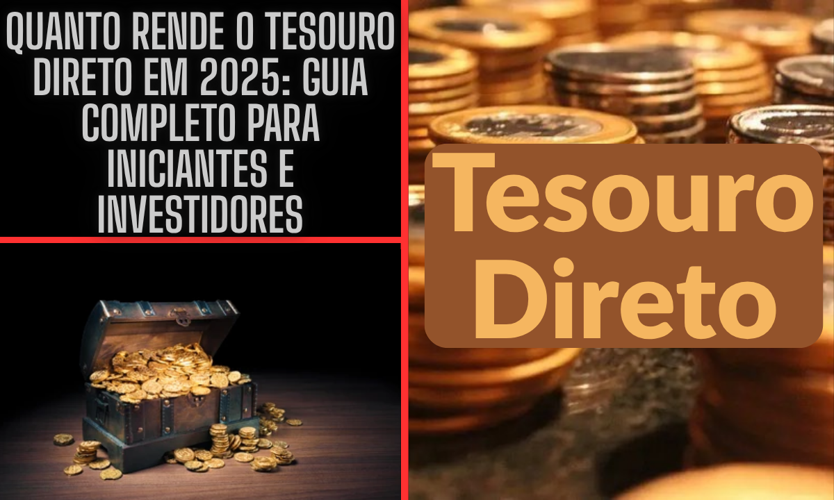 Quanto Rende o Tesouro Direto em 2025: Guia Completo Para Iniciantes e Investidores 1 Quanto Rende o Tesouro Direto em 2025: Guia Completo Para Iniciantes e Investidores