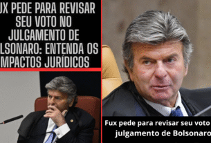 Fux pede para revisar seu voto no julgamento de Bolsonaro