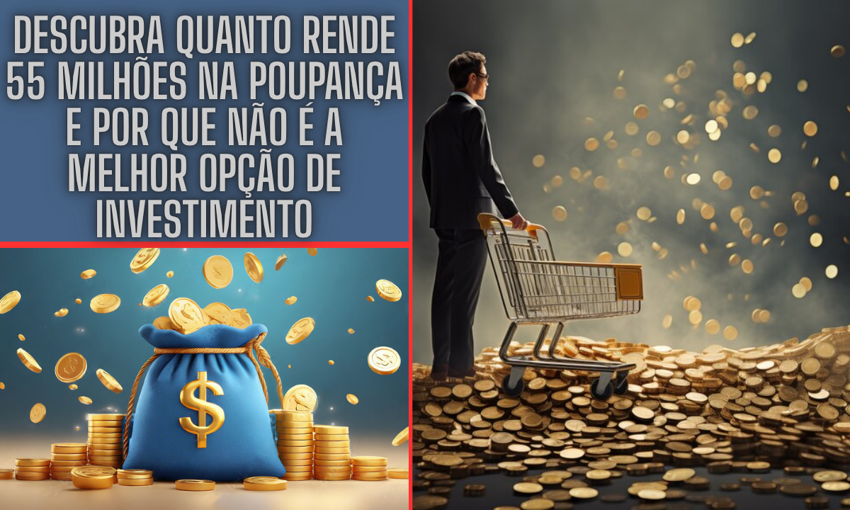 Descubra Quanto Rende 55 Milhões na Poupança e Por Que Não É a Melhor Opção de Investimento