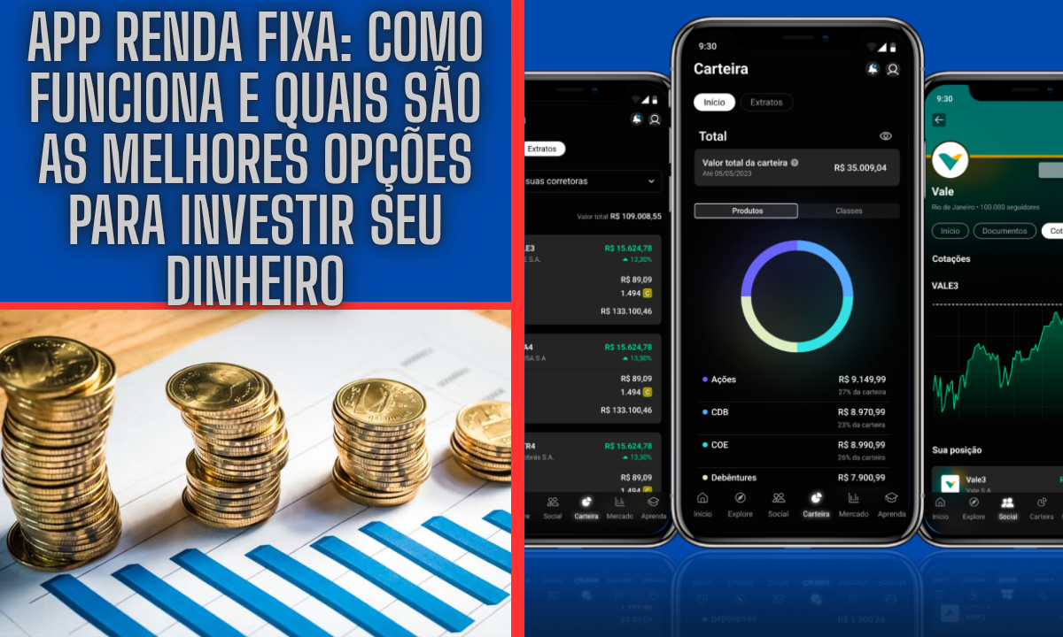 App Renda Fixa: Como Funciona e Quais São as Melhores Opções para Investir Seu Dinheiro